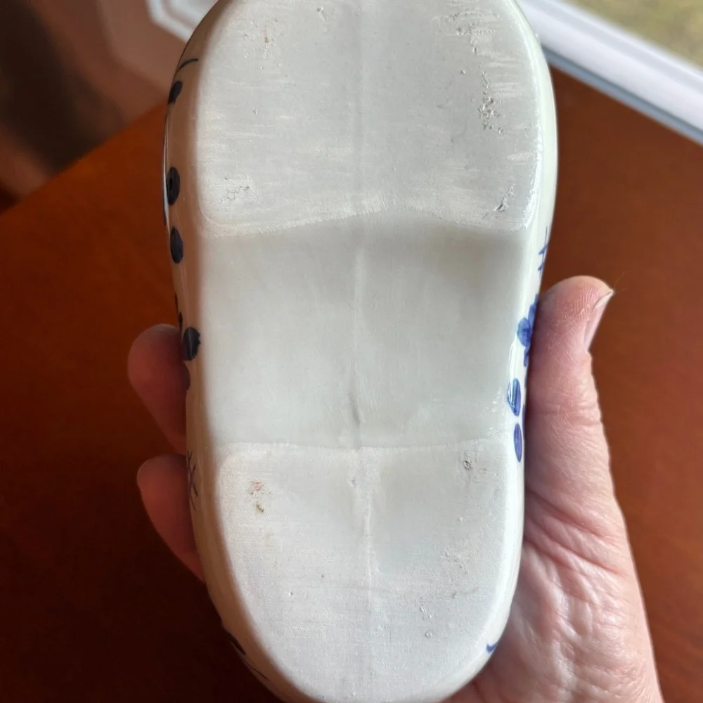 Holland Shoe Dutch Porcelain Vintage
